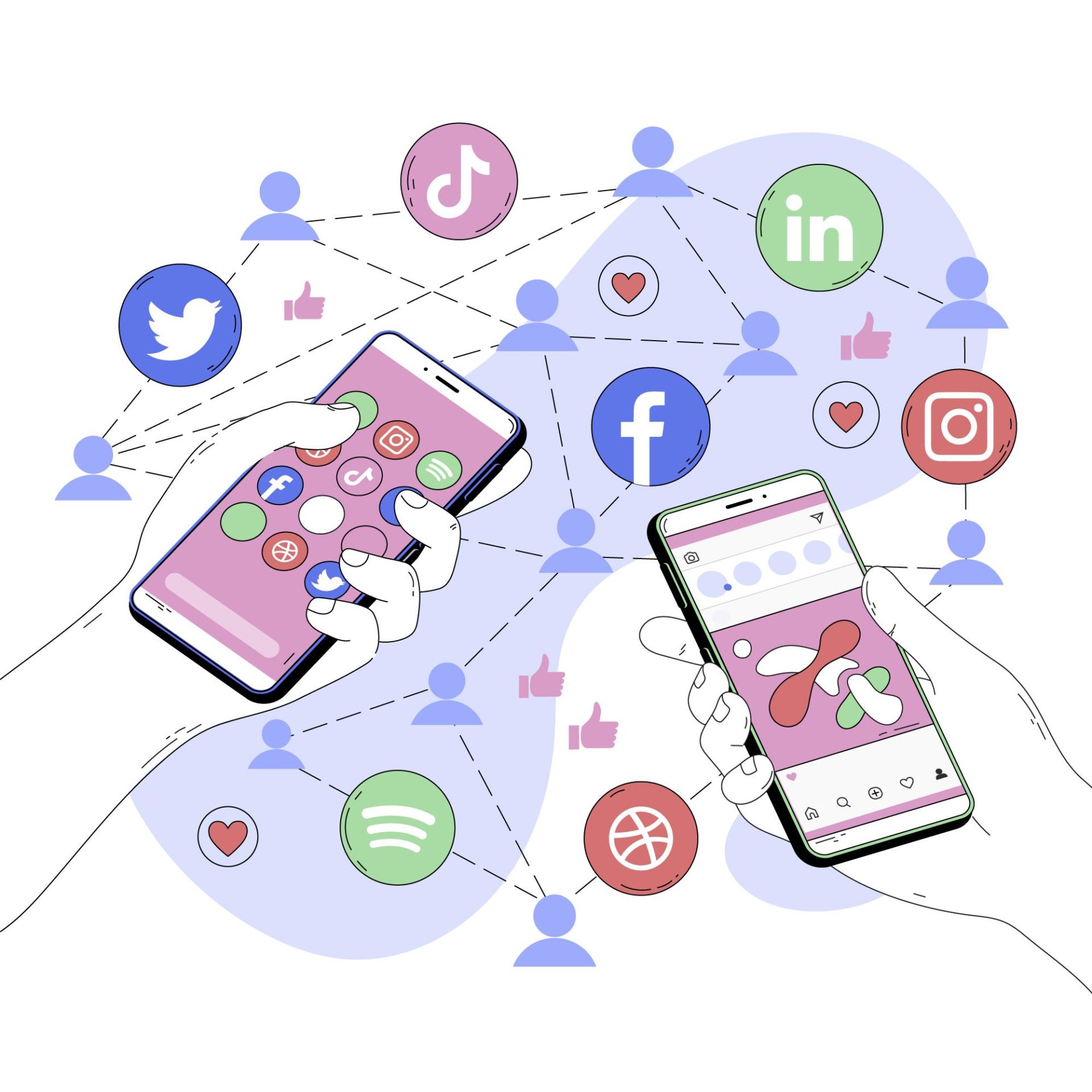 écrire réseaux sociaux
